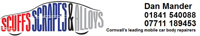 Welcome to Scuffs Scrapes and Alloys - Quality, Convenient, Affordable, Mobile Body Shop Cornwalls longest established SMART* Repairer.